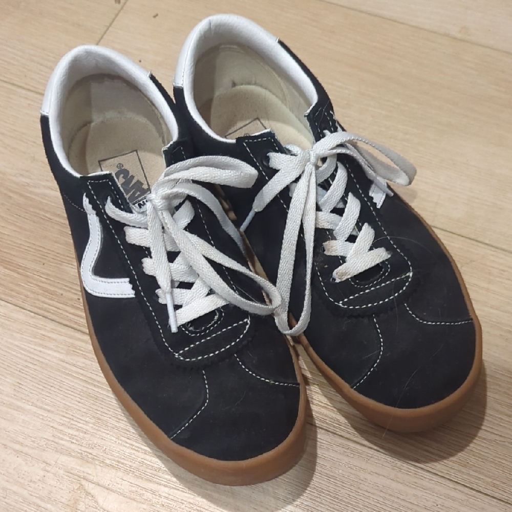 Black and White Casual Sneakers